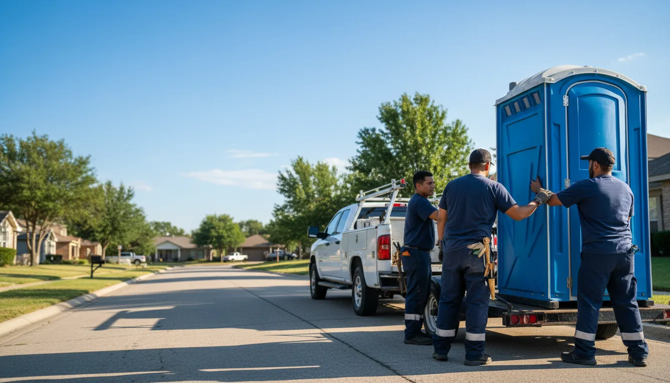 Portable Toilet Rental in Sterling, OK near me